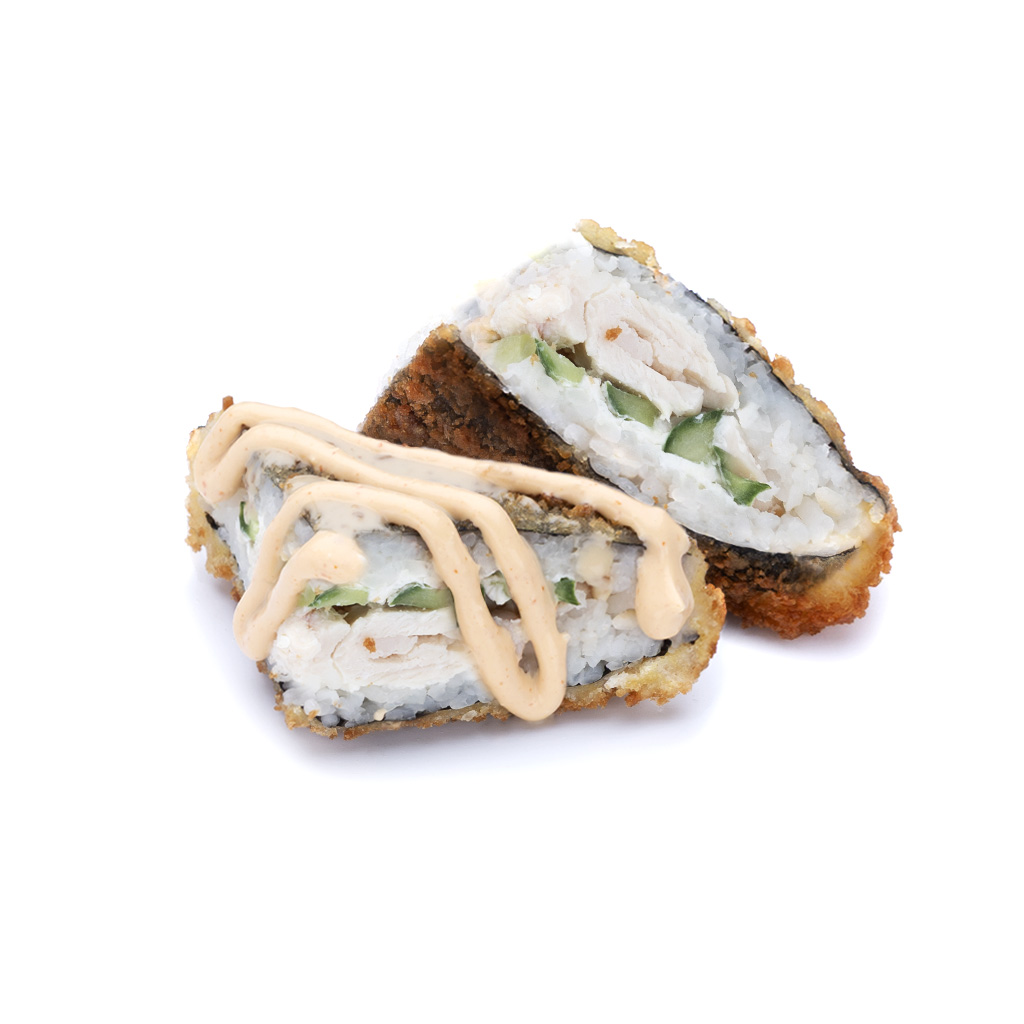 Новинки Жареный онигири с курицей